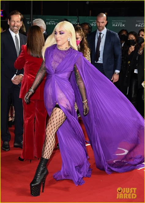 lady gaga house of gucci blue dress